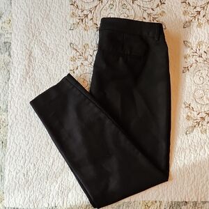 Nine West Women's Black Slim Fit Ankle Pant Size 12